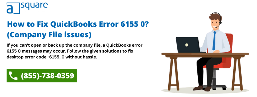 Fix QuickBooks Error 6155 0- Unable To Open Company File