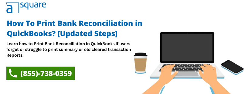 print bank reconciliation QuickBooks