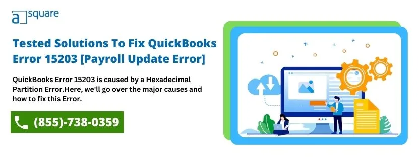 How To Fix QuickBooks payroll Error 15203