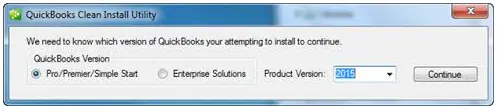 QuickBooks Clean Install Utility