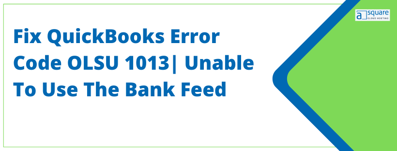 QuickBooks Error Code OLSU 1013