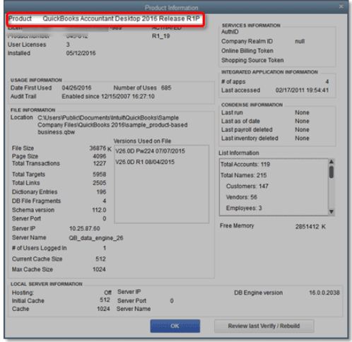 Check If QuickBooks Desktop App is Updated