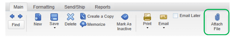 visual of attaching a file with qb scan manager