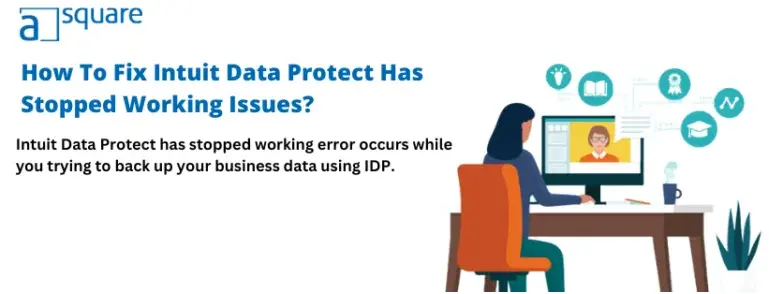 Intuit Data Protect has stopped working