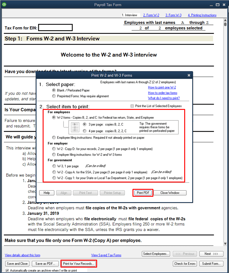 payroll tax form