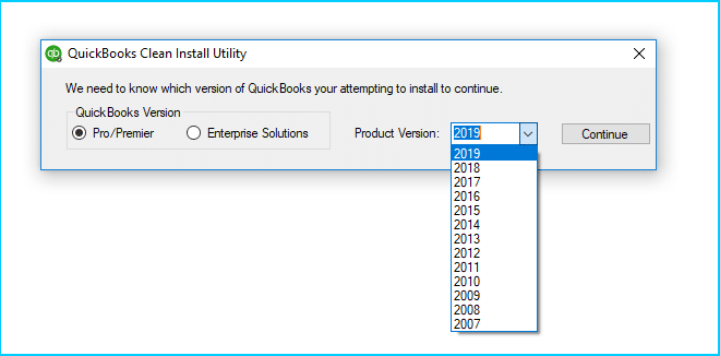 QuickBooks Clean Install Utility Tool