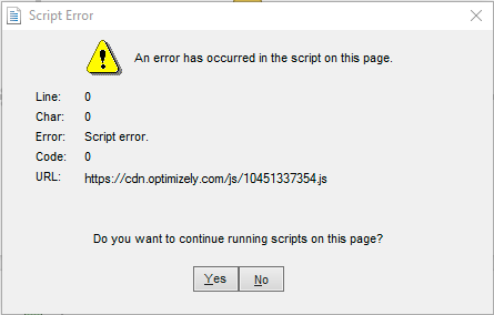 Fix script error in QuickBooks