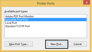 Create a New Port