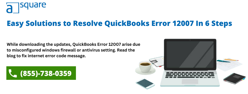 QuickBooks error 12007
