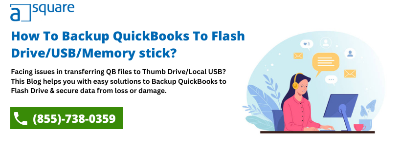 Backup QuickBooks to Flash Drive