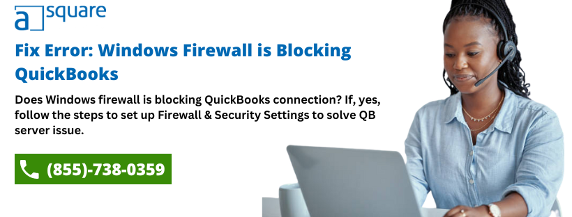 windows firewall is blocking QuickBooks