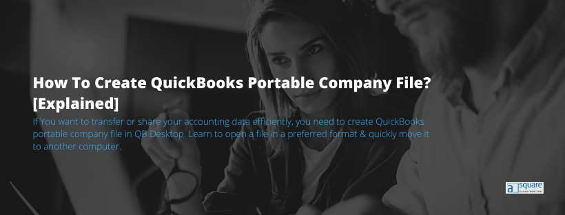 Create QuickBooks Portable Company File