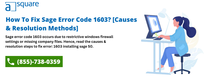 How To Fix Sage Error Code 1603 During Installation 