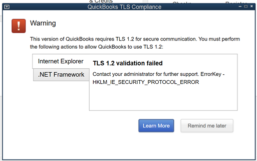 fix  transport layer security (tls) 1.2