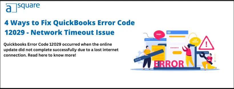 Quickbooks Error Code 12029