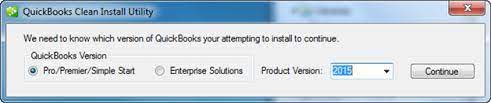 QuickBooks clean install Utility