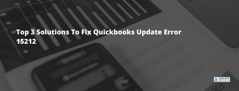QuickBooks Update Error 15212