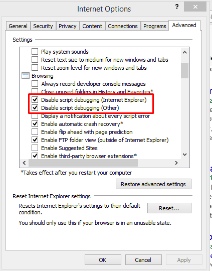 scripting errors in QuickBooks