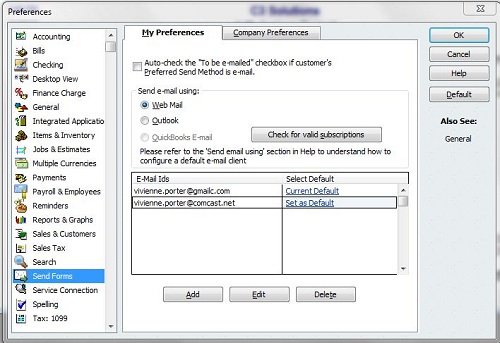 Connect your email to QuickBooks Desktop