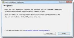 issue is resolved by QBFD Tool