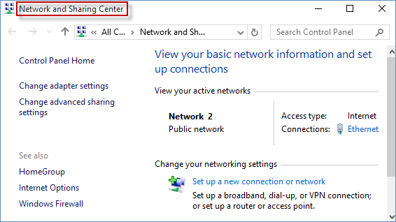 turn on Network Discovery