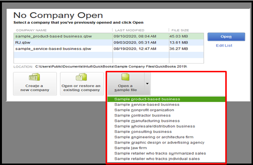 verifying your company data