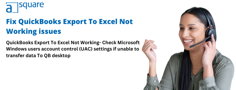 QuickBooks Export To Excel Not Working