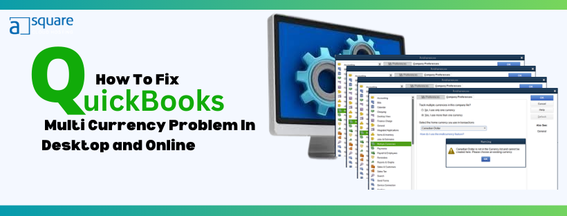 QuickBooks multi currency problem