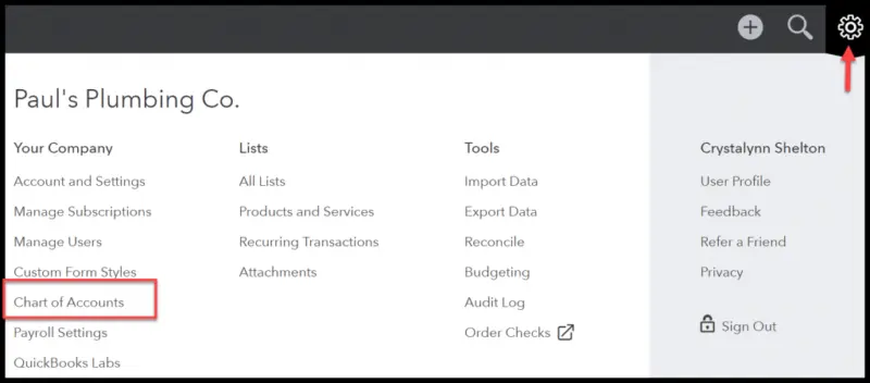 Set Up Chart Of Accounts in QuickBooks Desktop and Online