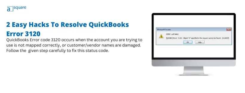 QuickBooks Error 3120