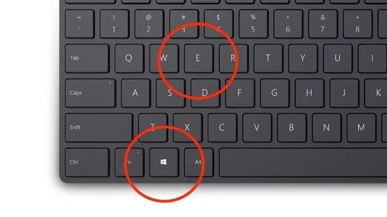 Press Windows+E on your keyboard