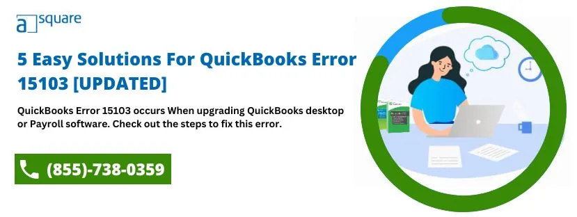 QuickBooks update error 15103