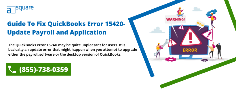 Error 15240 in QuickBooks Desktop