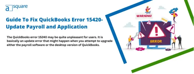 QuickBooks Error 15420