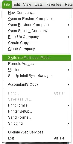 switch to multi-user mode
