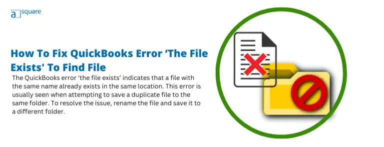 QuickBooks-Error-The-File-Exists