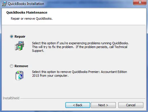 Repair QuickBooks Desktop