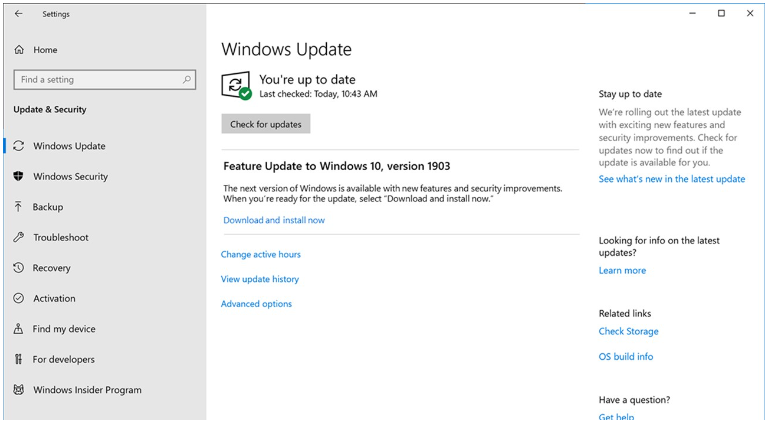 Update Windows