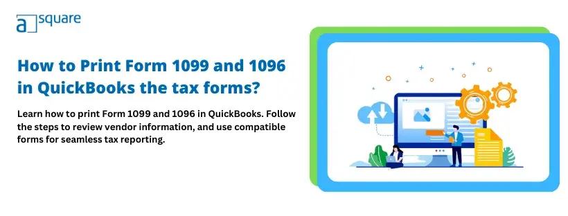 Print Form 1099 and 1096 in QuickBooks