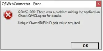 unique ownerid/fileid pair value required