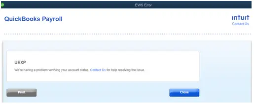 how to fix quickbooks error message uexp