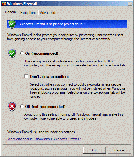 check the third-party firewall configuration to fix error 15240.