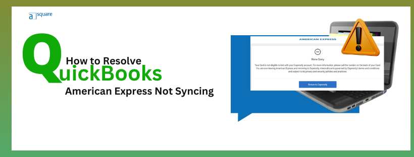 How do I sync my American Express with QuickBooks desktop?