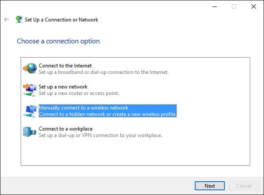 how to set up your internet connection