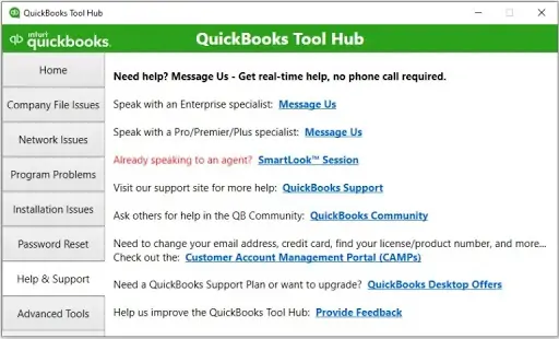QuickBooks Help Support