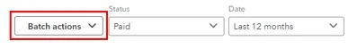Batch Actions