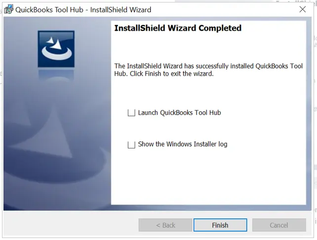 QuickBooks Tool Hub- InstallShield Wizard