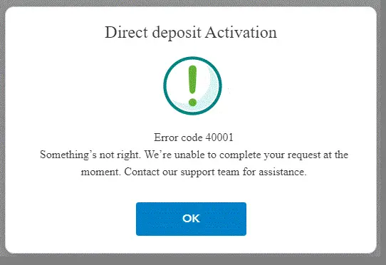 quickbooks Error 40001