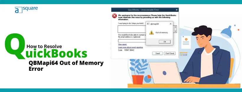 QuickBooks QBMapi64 Out of Memory Error