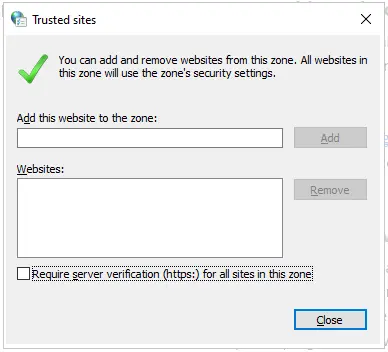 Type https://*.intuit.com in the add bar